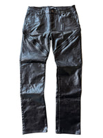 Wax Denim Tapered Jeans