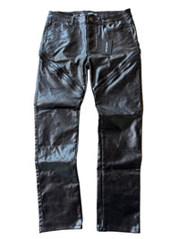 Wax Denim Tapered Jeans